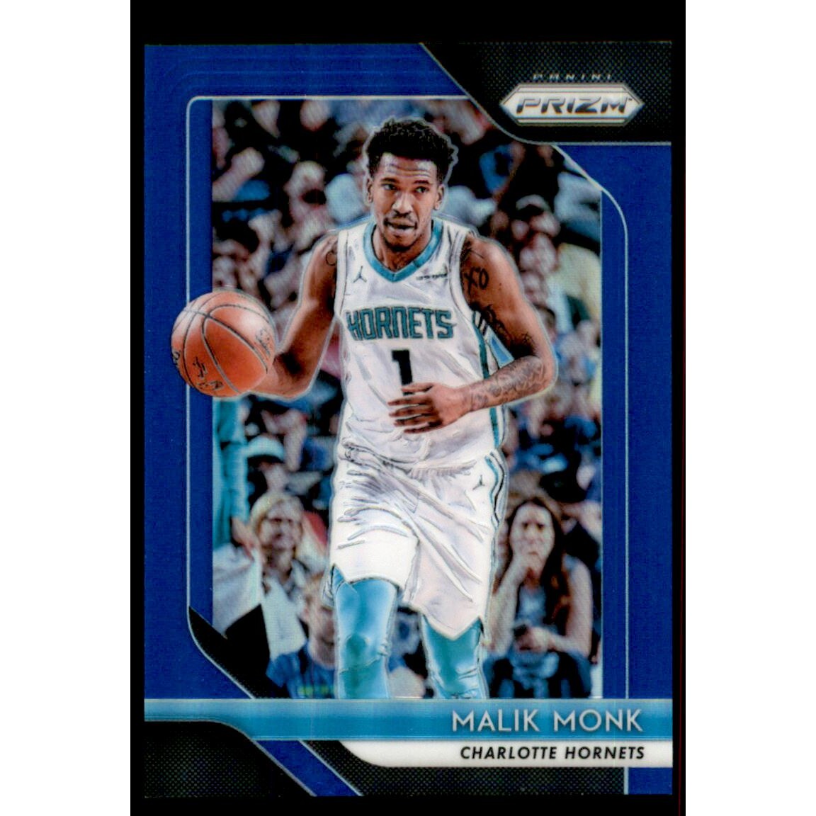 2018-19 Panini Prizm Prizms Blue #50 Malik Monk 2018-19 Panini Prizm Prizms Blue #50 Malik Monk