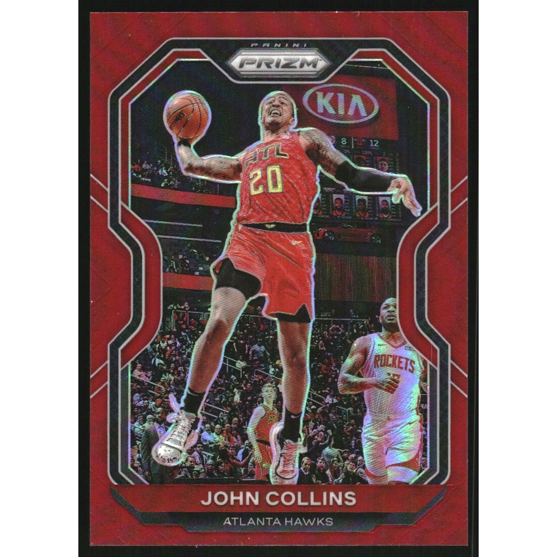 2020-21 Panini Prizm Prizms Red #28 John Collins. rookie card picture