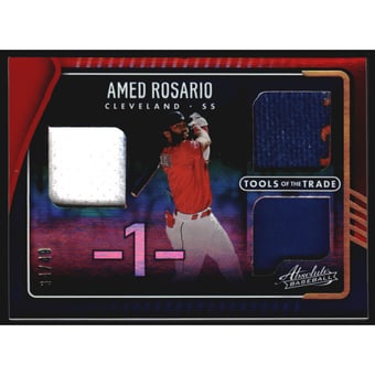 2022 Absolute Tools of the Trade 3 Swatch Spectrum Red #11 Amed Rosario/49