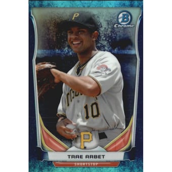 2014 Bowman Chrome Prospects Series 2 Bubble Refractors #BCP60 Trae Arbet