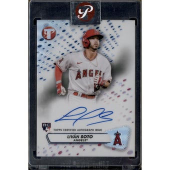 2023 Topps Pristine Autographs #PALS Livan Soto