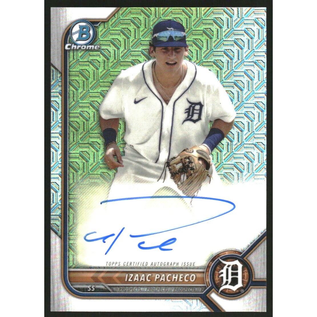 2022 Bowman Chrome Mega Box Autographs #BMAIP Izaac Pacheco