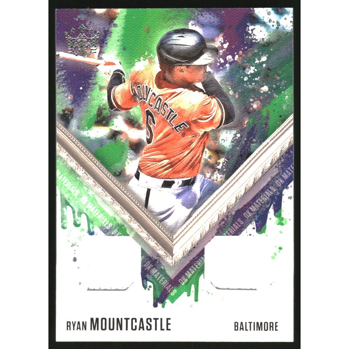 2021 Diamond Kings DK Materials #4 Ryan Mountcastle