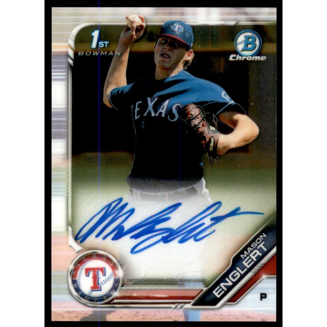 2019 Bowman Chrome Prospect Autographs #CPAME Mason Englert