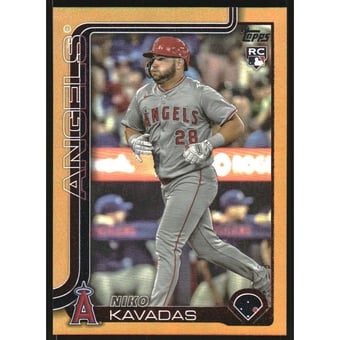 2025 Topps Gold Rainbow Foil #278 Niko Kavadas
