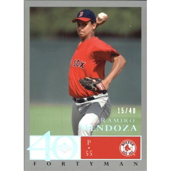 2003 Upper Deck 40-Man Rainbow #218 Ramiro Mendoza