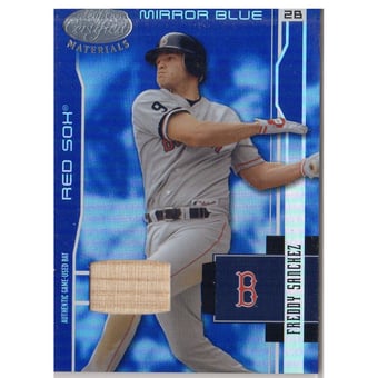 2003 Leaf Certified Materials Mirror Blue Materials #25 Freddy Sanchez Bat/100