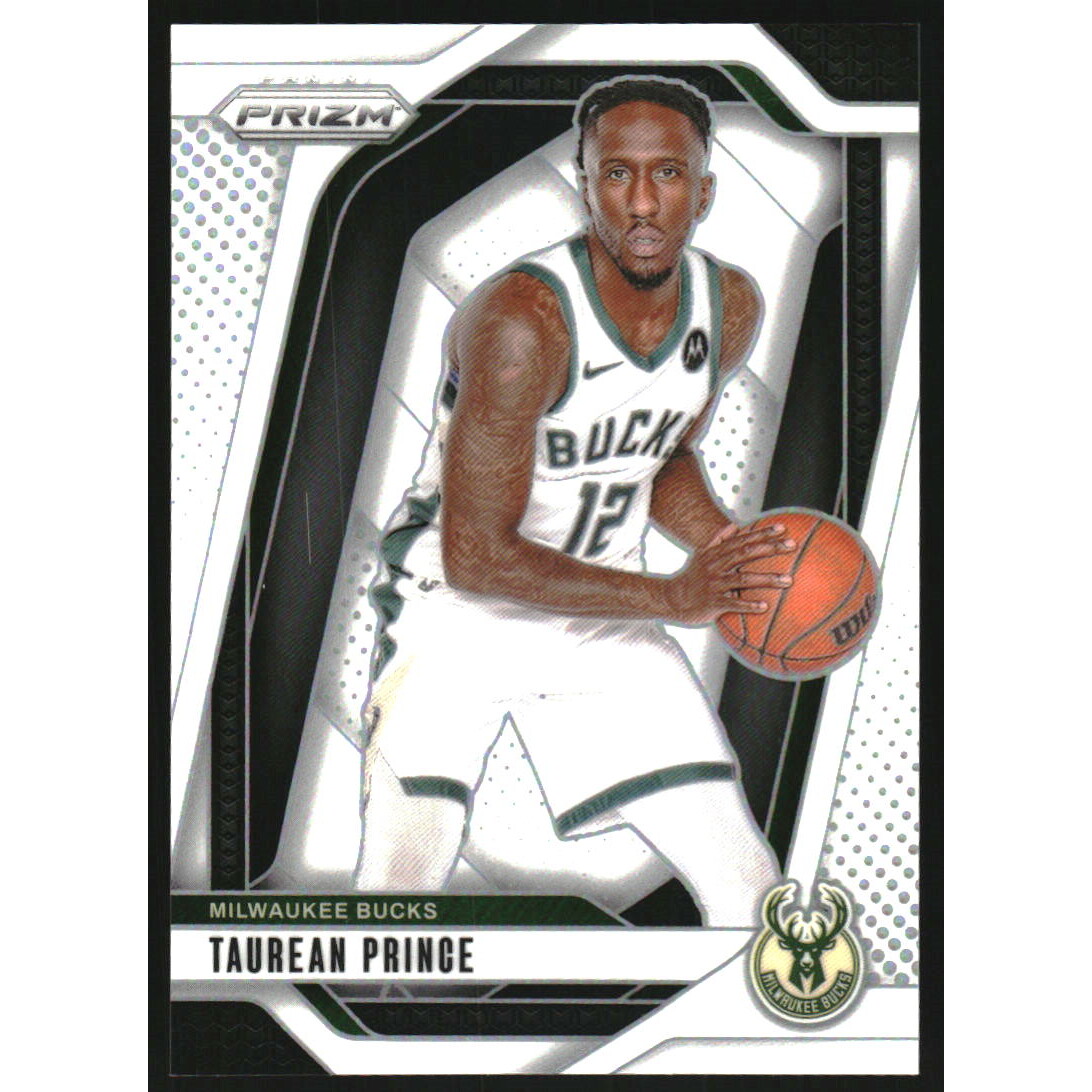 2024-25 Panini Prizm Prizms White #136 Taurean Prince