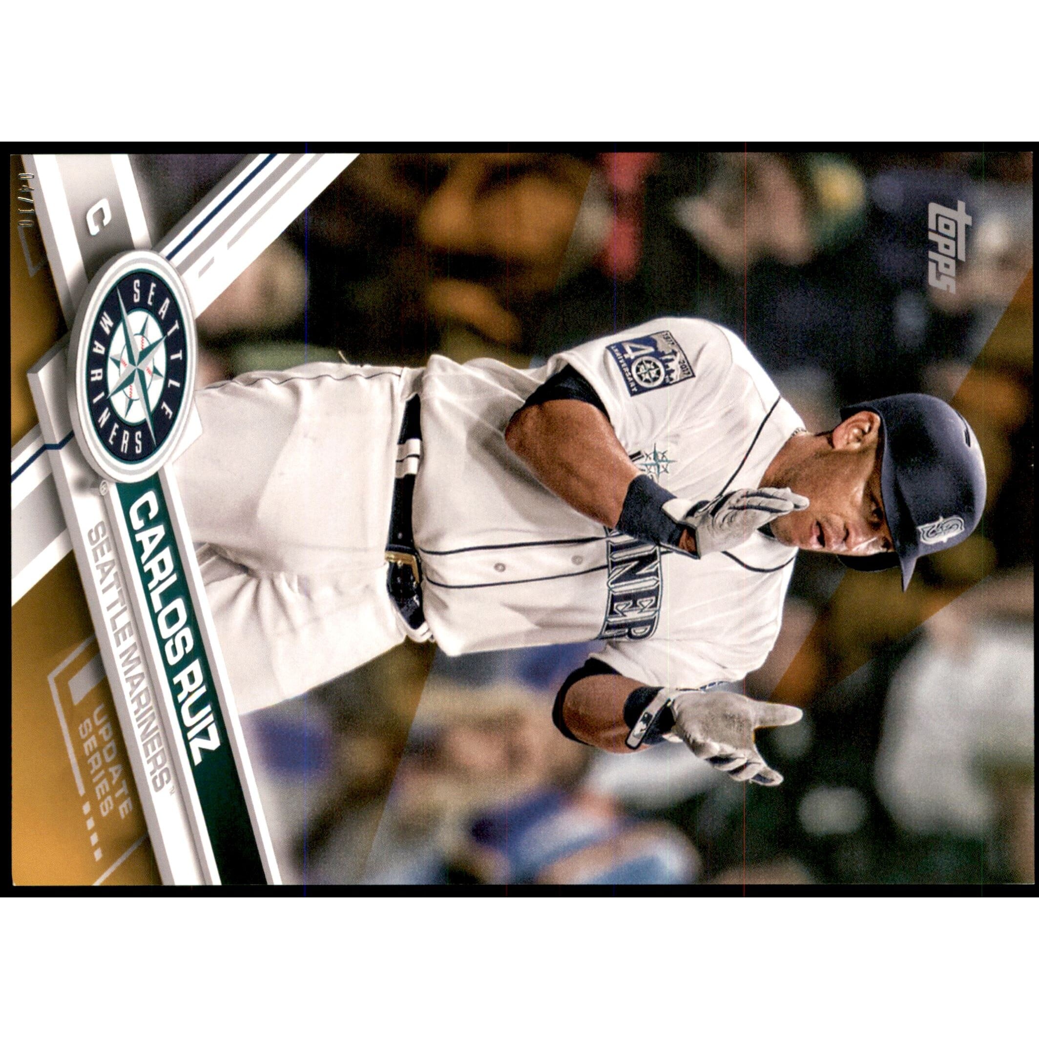 2017 Topps Update 5x7 Gold #US83 Carlos Ruiz. rookie card picture
