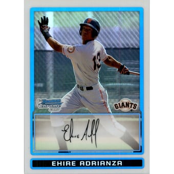 2009 Bowman Chrome Prospects Refractors #BCP16 Ehire Adrianza