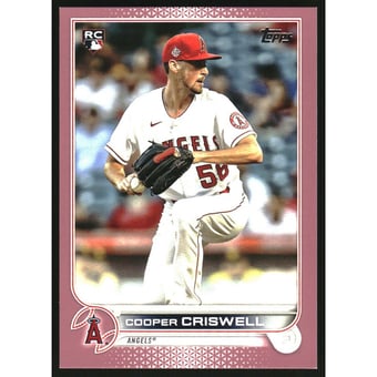 2022 Topps Mother's Day Pink #521 Cooper Criswell