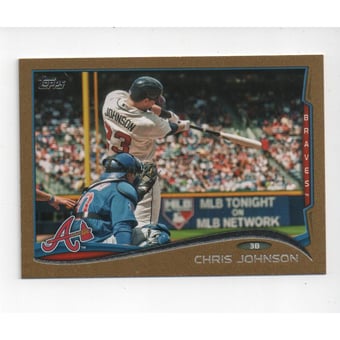 2014 Topps Mini Gold #619 Chris Johnson