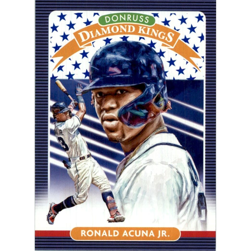 2020 Donruss Independence Day #8 Ronald Acuna Jr. DK