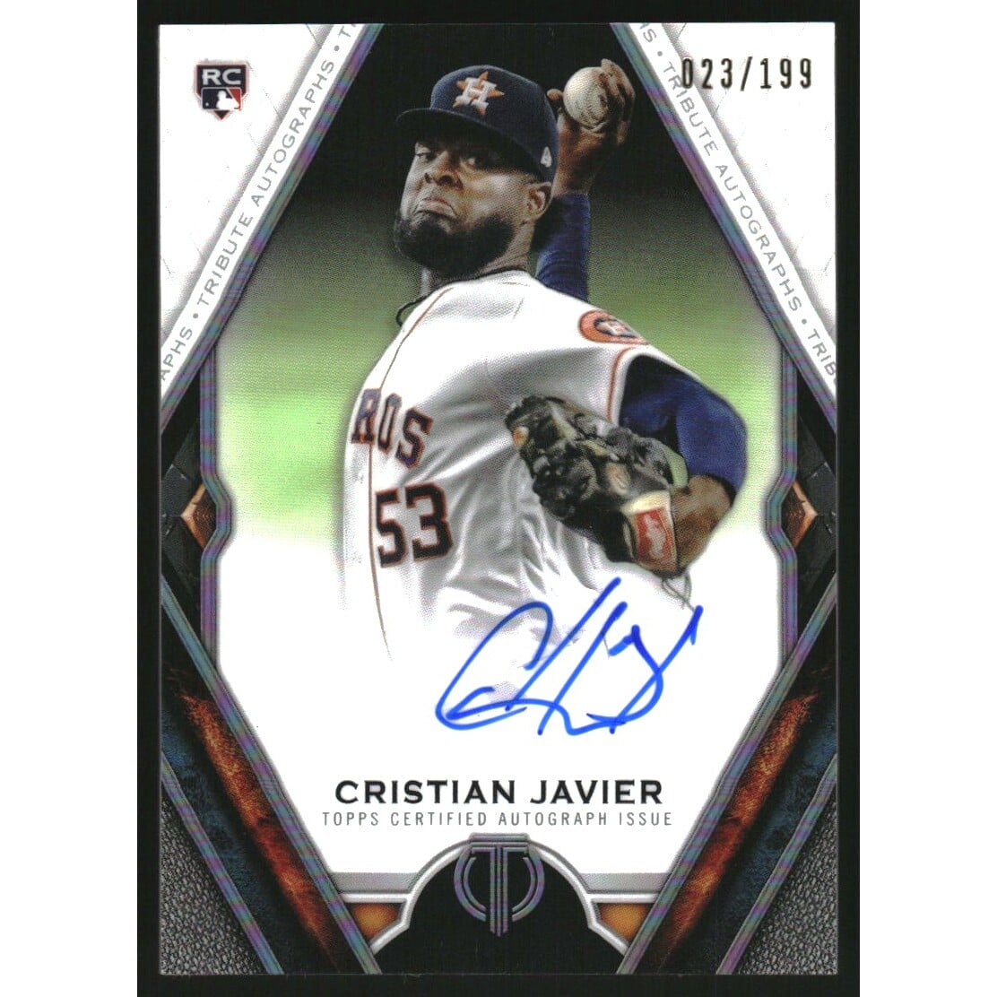2021 Topps Tribute Autographs #TACJ Cristian Javier