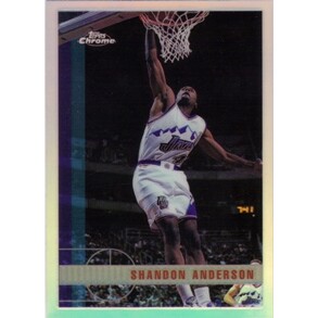 1997-98 Topps Chrome Refractors #55 Shandon Anderson