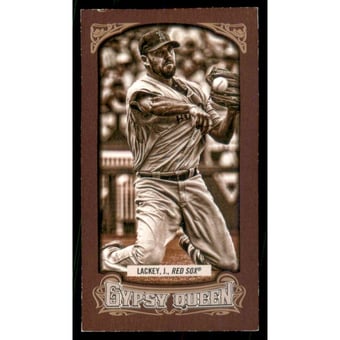 2014 Topps Gypsy Queen Mini Sepia #286 John Lackey