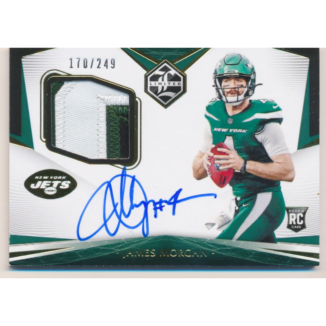 2020 Limited #139 James Morgan JSY AU RC/249