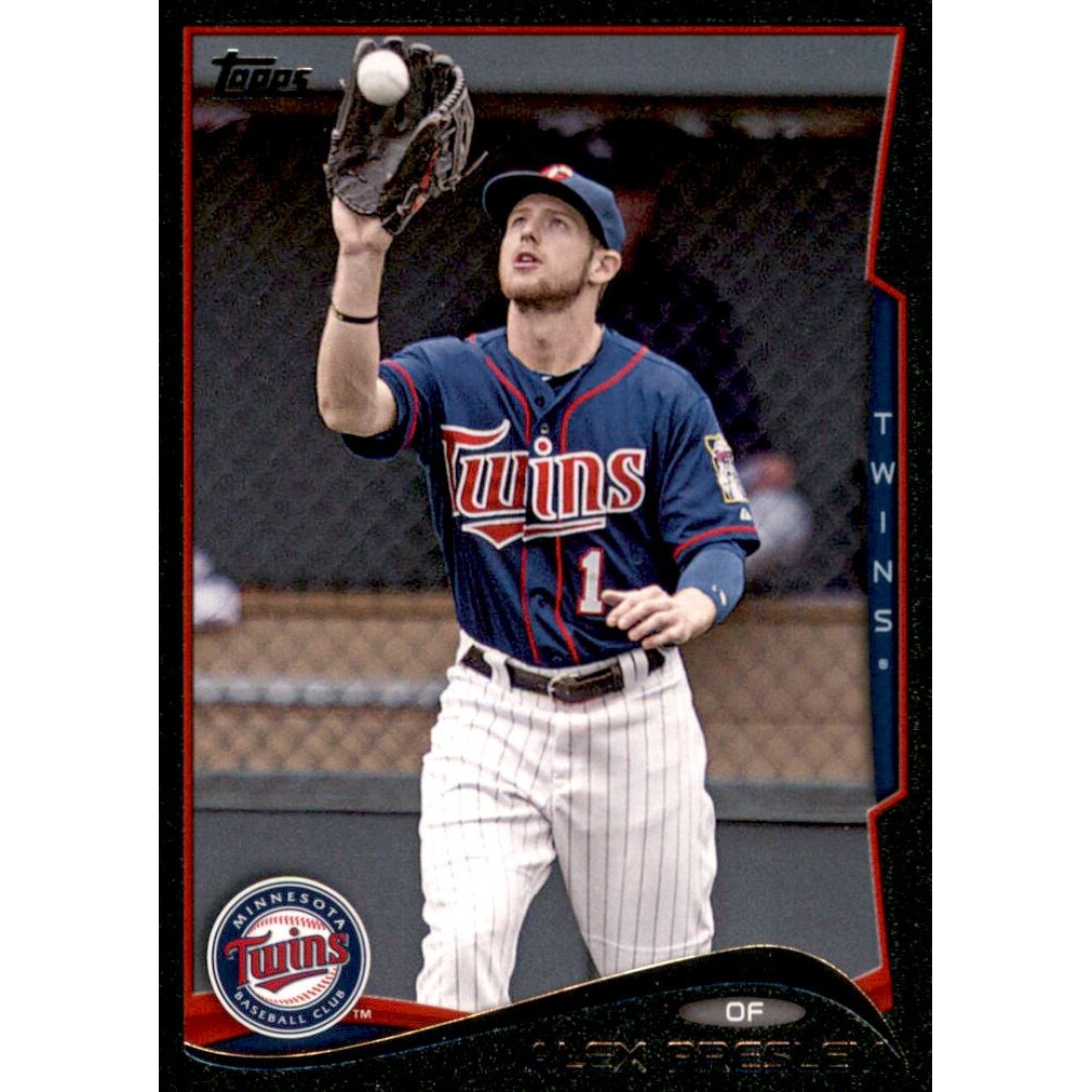 2014 Topps Black #624 Alex Presley