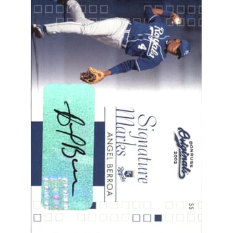 2002 Donruss Originals Signature Marks #26 Angel Berroa/200