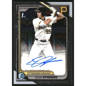 2024 Bowman Chrome Draft Autographs #CPAER Eddie Rynders