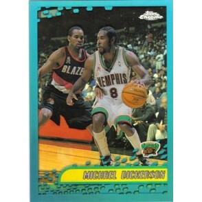 2001-02 Topps Chrome Refractors #84 Michael Dickerson
