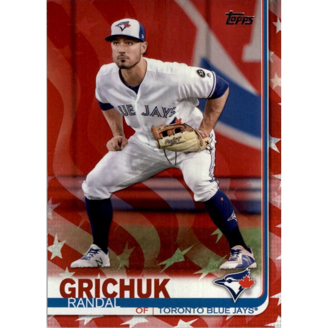 2019 Topps Independence Day #309 Randal Grichuk. rookie card picture