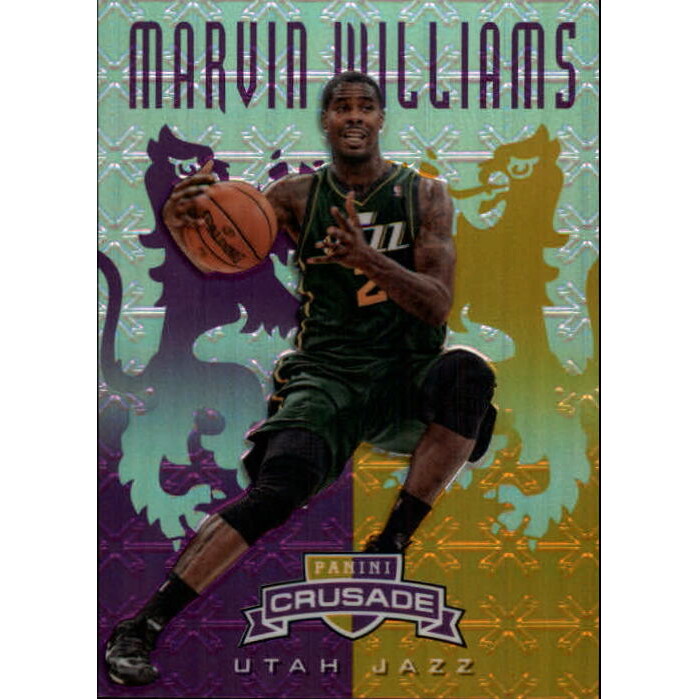 2012-13 Panini Crusade Insert Purple #282 Marvin Williams