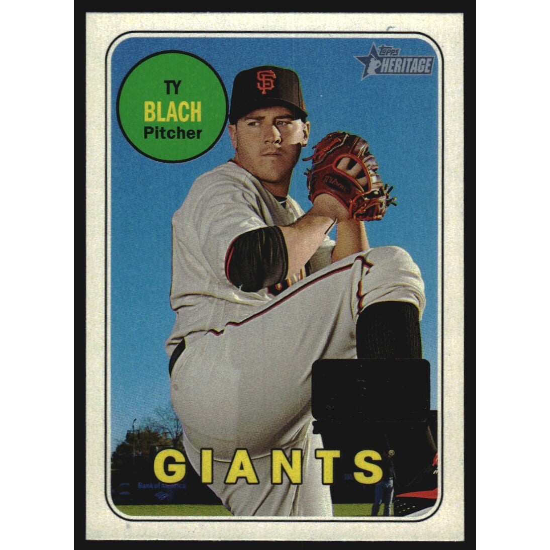 2018 Topps Heritage 100th Anniversary #39 Ty Blach. rookie card picture