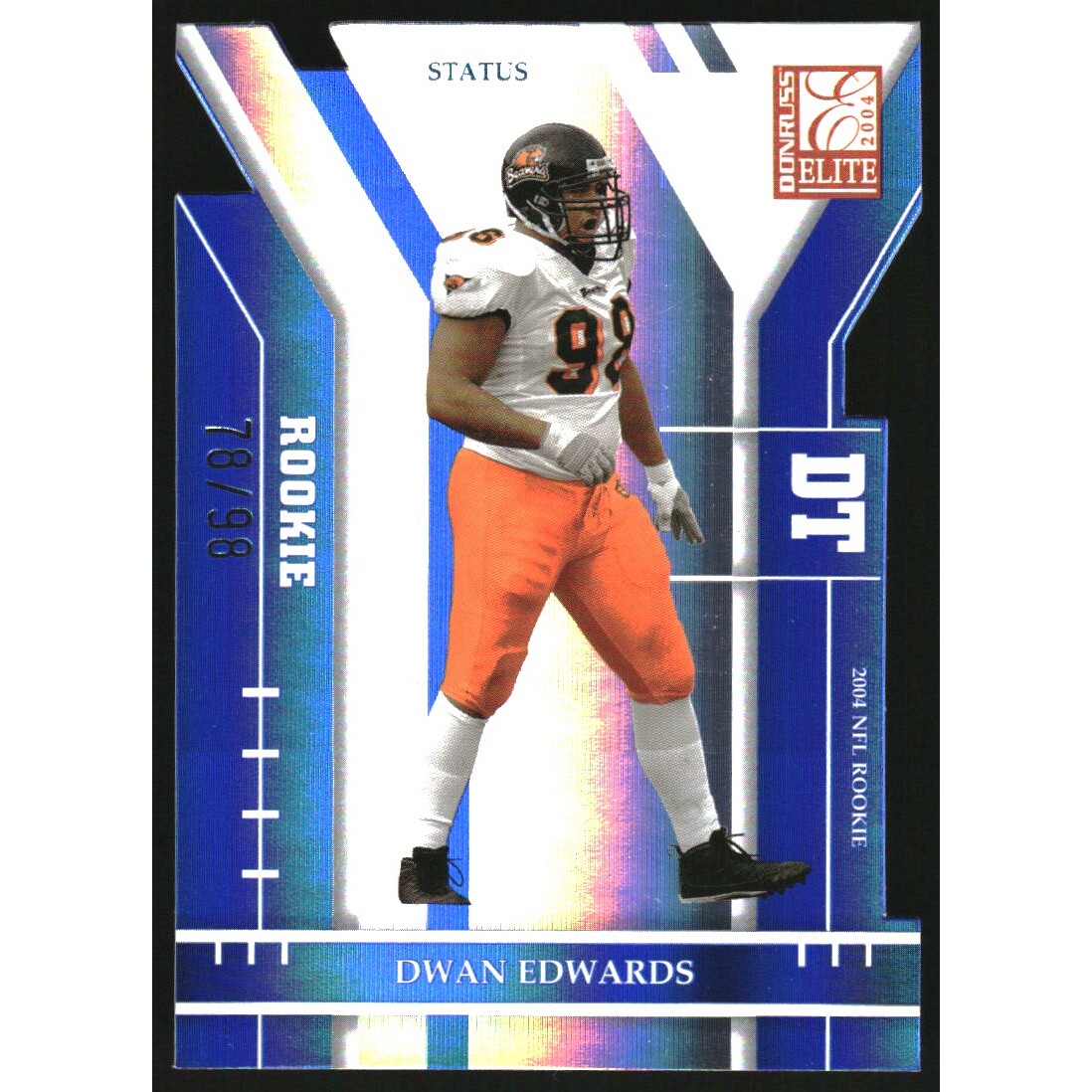 2004 Donruss Elite Status #133 Dwan Edwards/98. rookie card picture