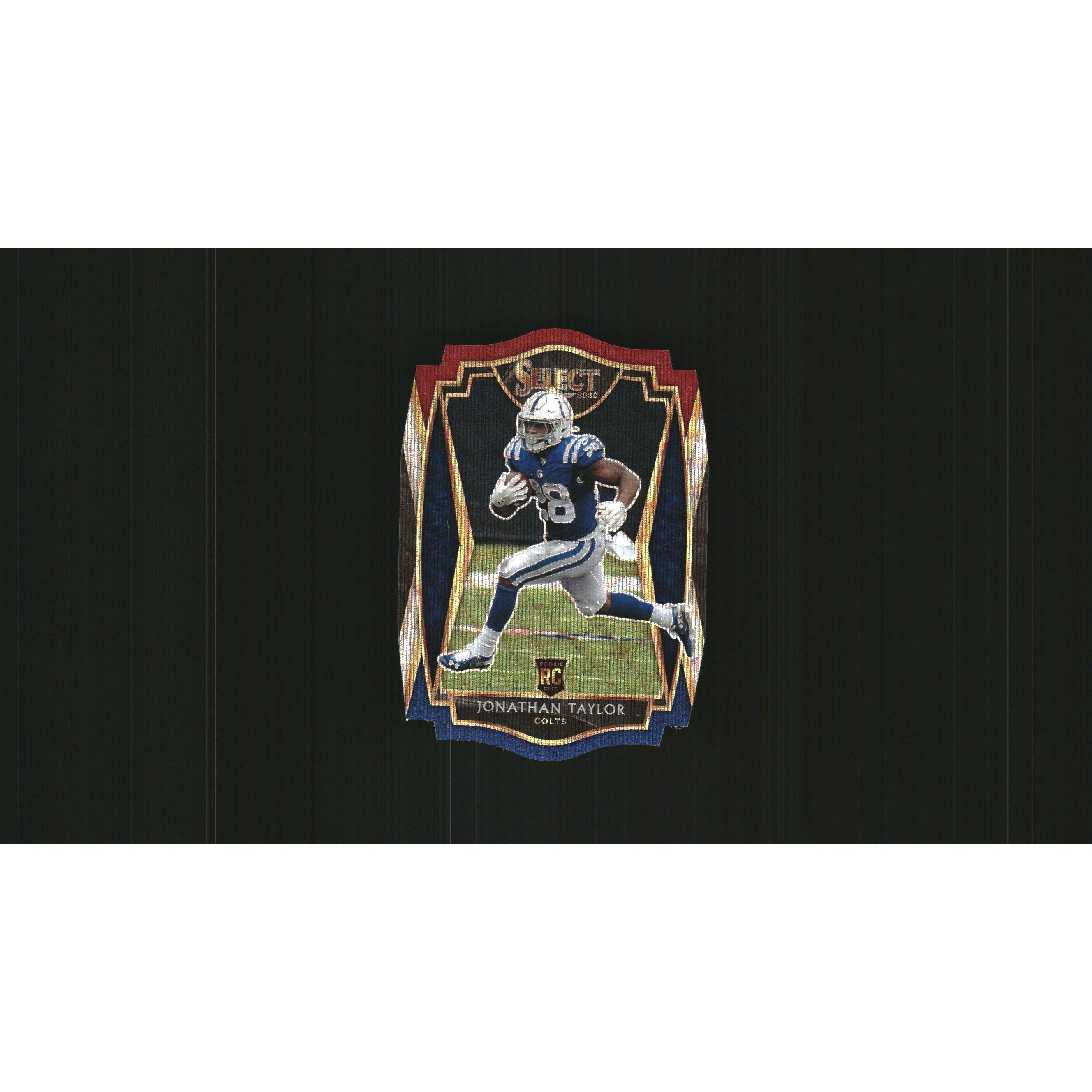 2020 Select Prizm Tri Color Die Cut #153 Jonathan Taylor