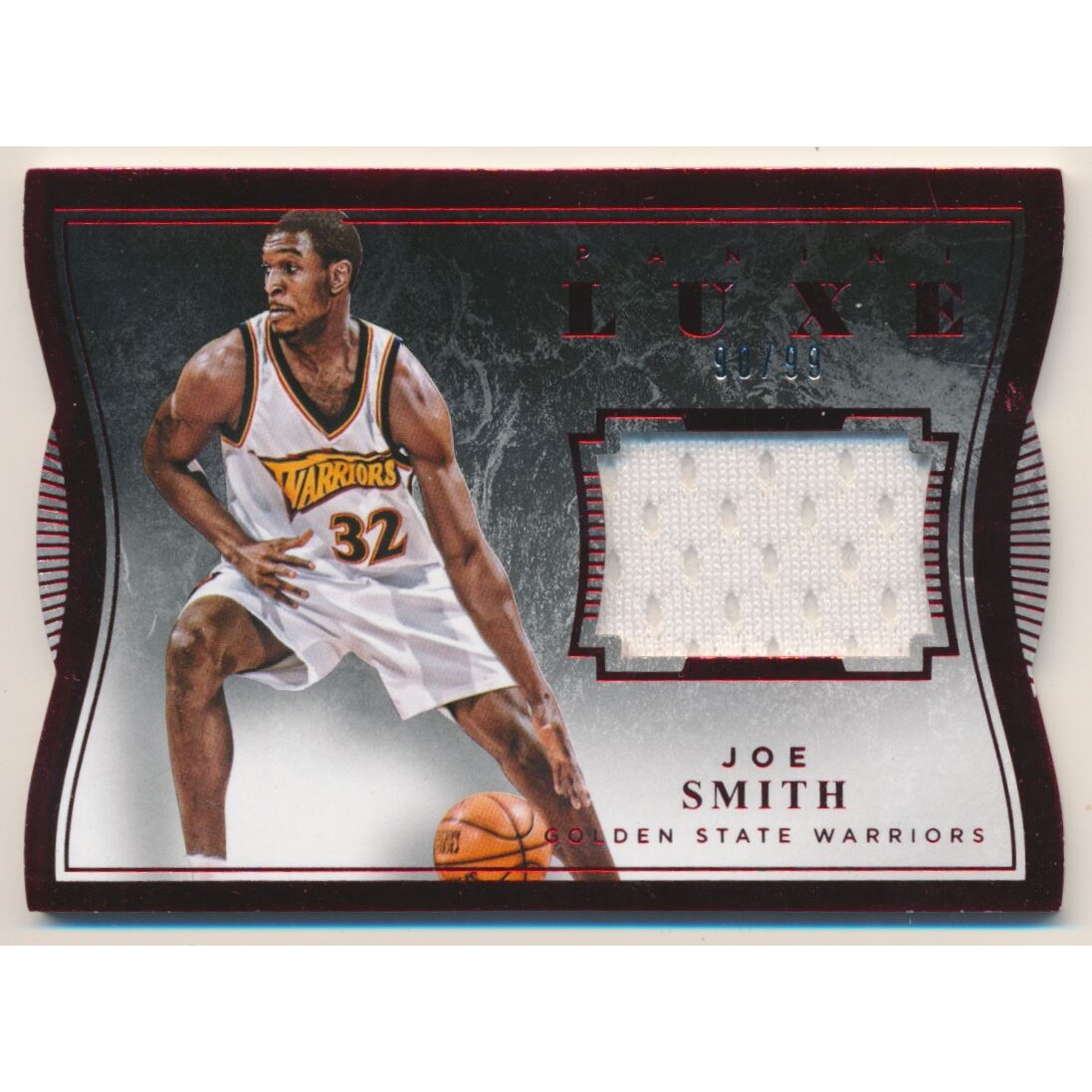 2015-16 Panini Luxe Memorabilia Die Cuts Red #89 Joe Smith/99