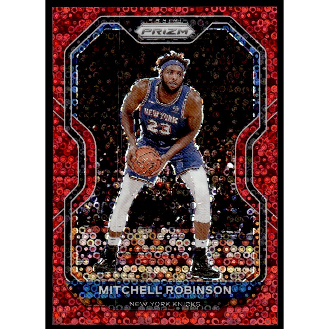 2020-21 Panini Prizm Prizms Fast Break Red #170 Mitchell Robinson