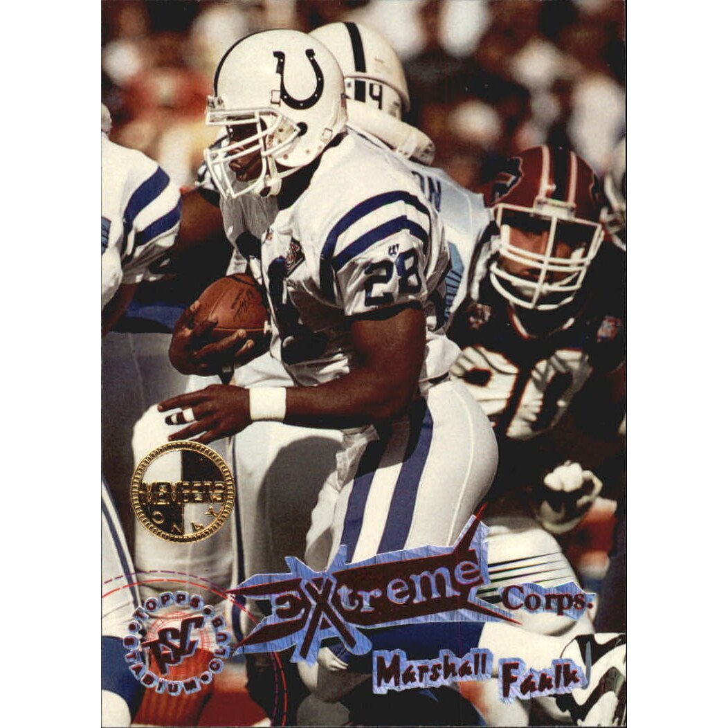 1995 Stadium Club Members Only Parallel #193 Marshall Faulk EC