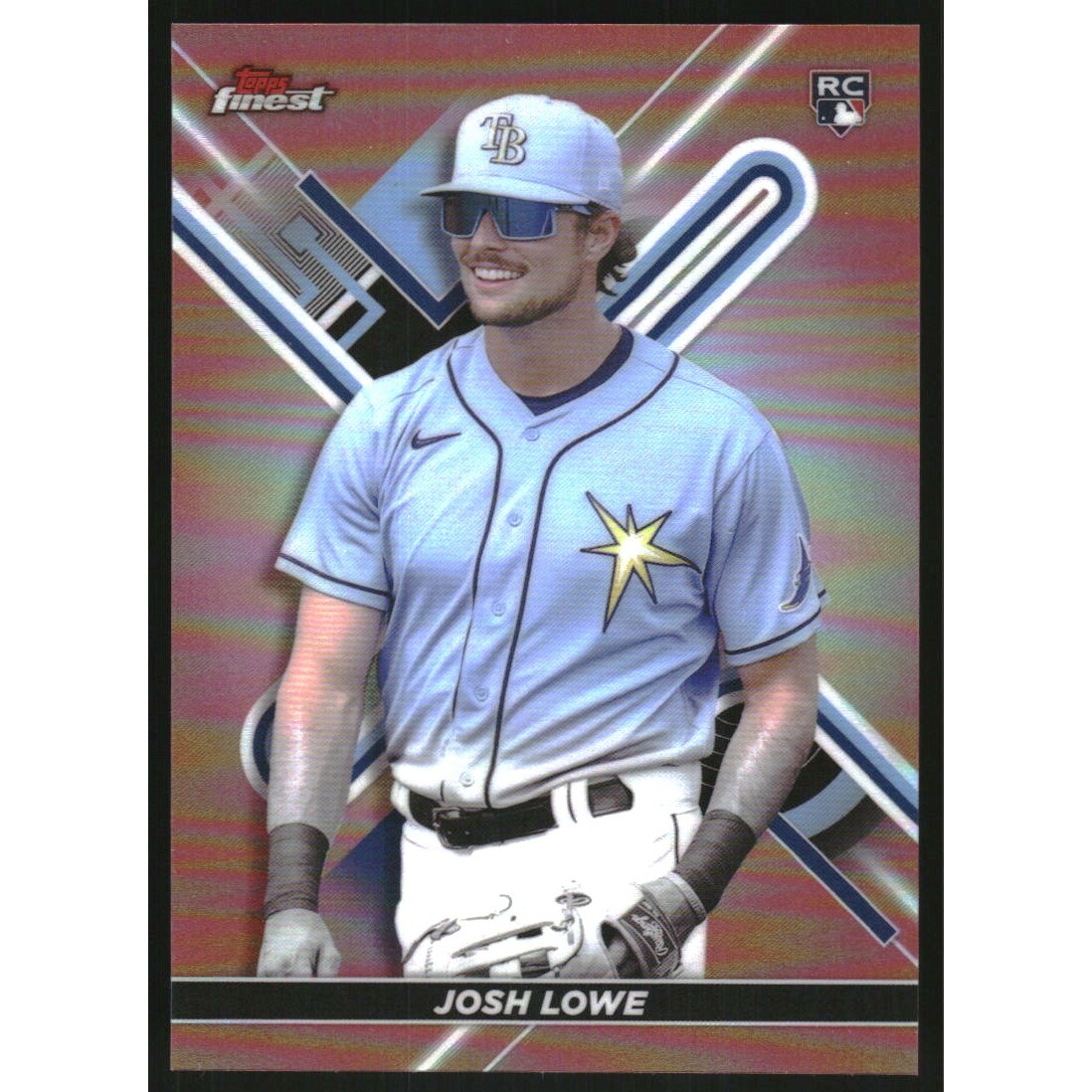 2022 Finest Rose Gold Refractors #5 Josh Lowe