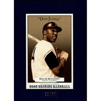 2005 Origins Old Judge Blue #124 Willie McCovey RET