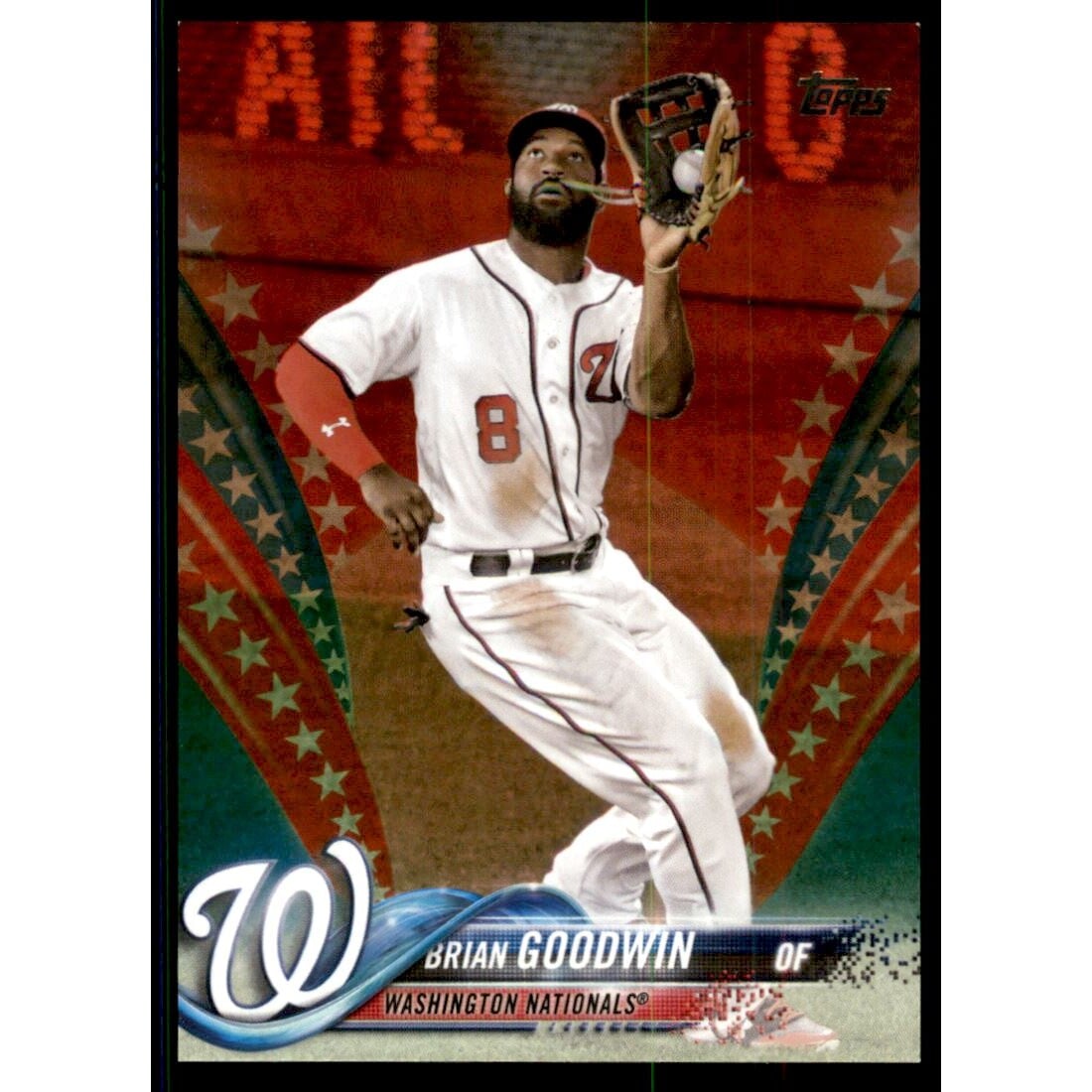 2018 Topps Independence Day #656 Brian Goodwin. rookie card picture