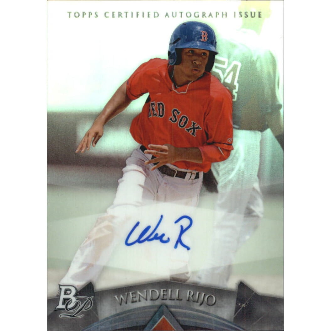 2014 Bowman Platinum Prospect Autographs #APWR Wendell Rijo. rookie card picture