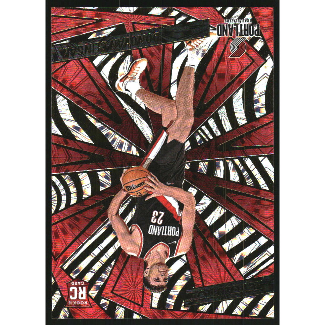 2024-25 Panini Revolution Fireworks #108 Donovan Clingan