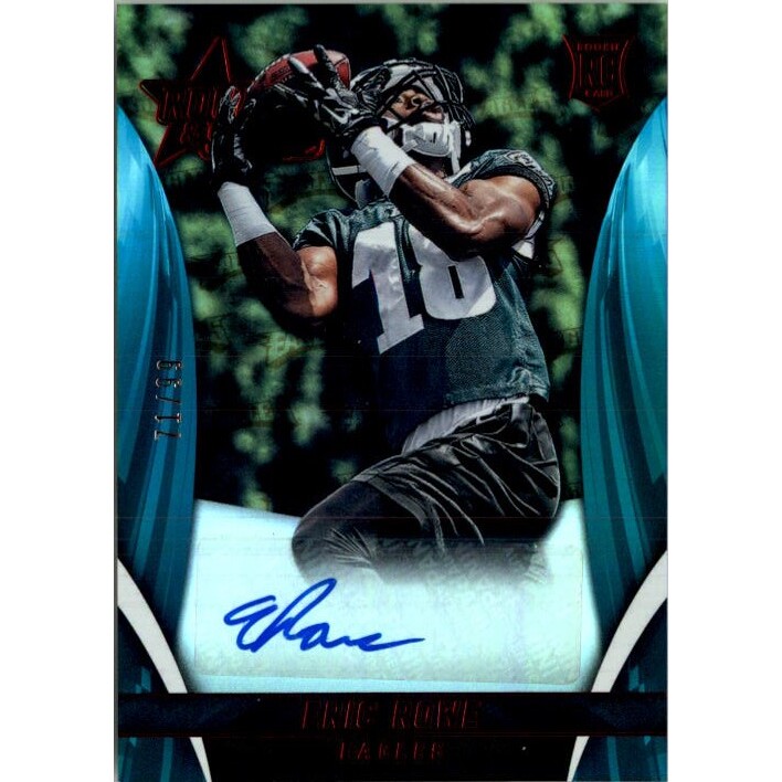 2015 Rookies and Stars Longevity Rookie Signatures Team Name #39 Eric Rowe/99