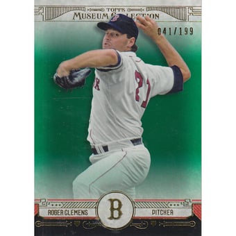 2015 Topps Museum Collection Green #54 Roger Clemens
