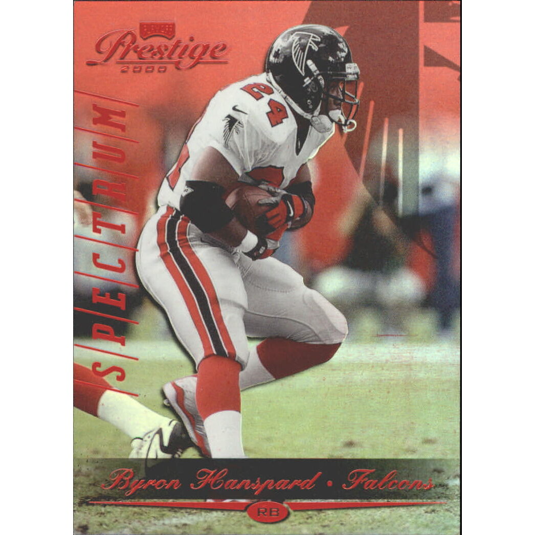 2000 Playoff Prestige Spectrum Red #11 Byron Hanspard