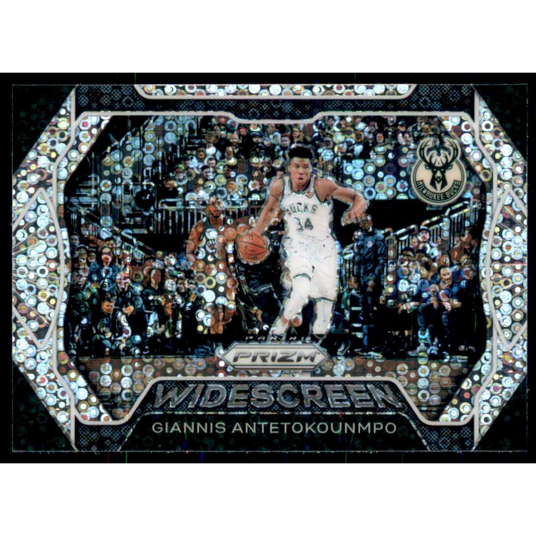 2019-20 Panini Prizm Widescreen Fast Break #4 Giannis Antetokounmpo