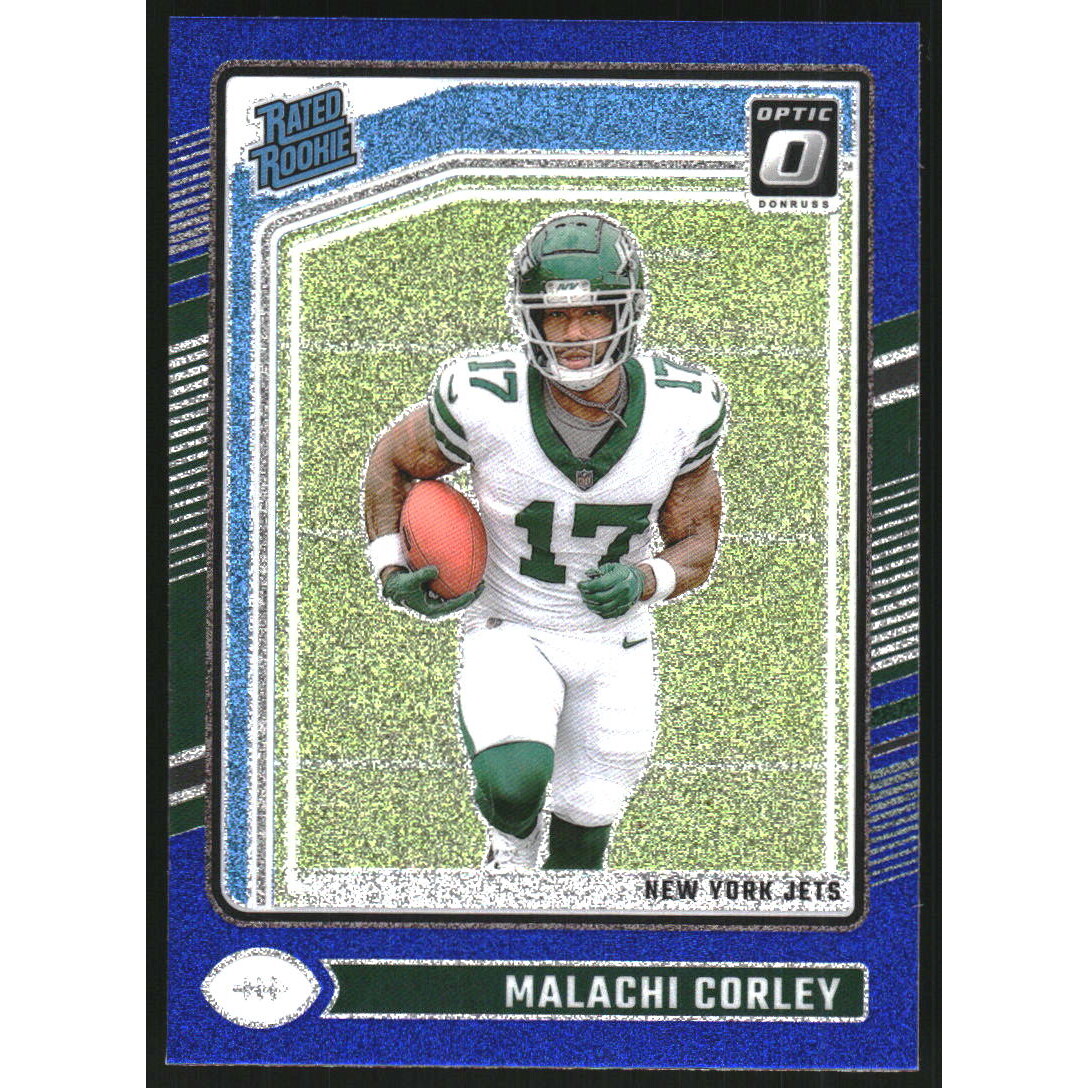 2024 Donruss Optic Blue Glitter #270 Malachi Corley RR