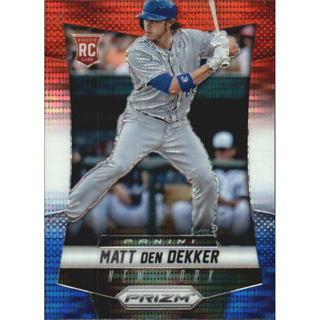 2014 Panini Prizm Prizms Red White and Blue Pulsar #197 Matt Den Dekker