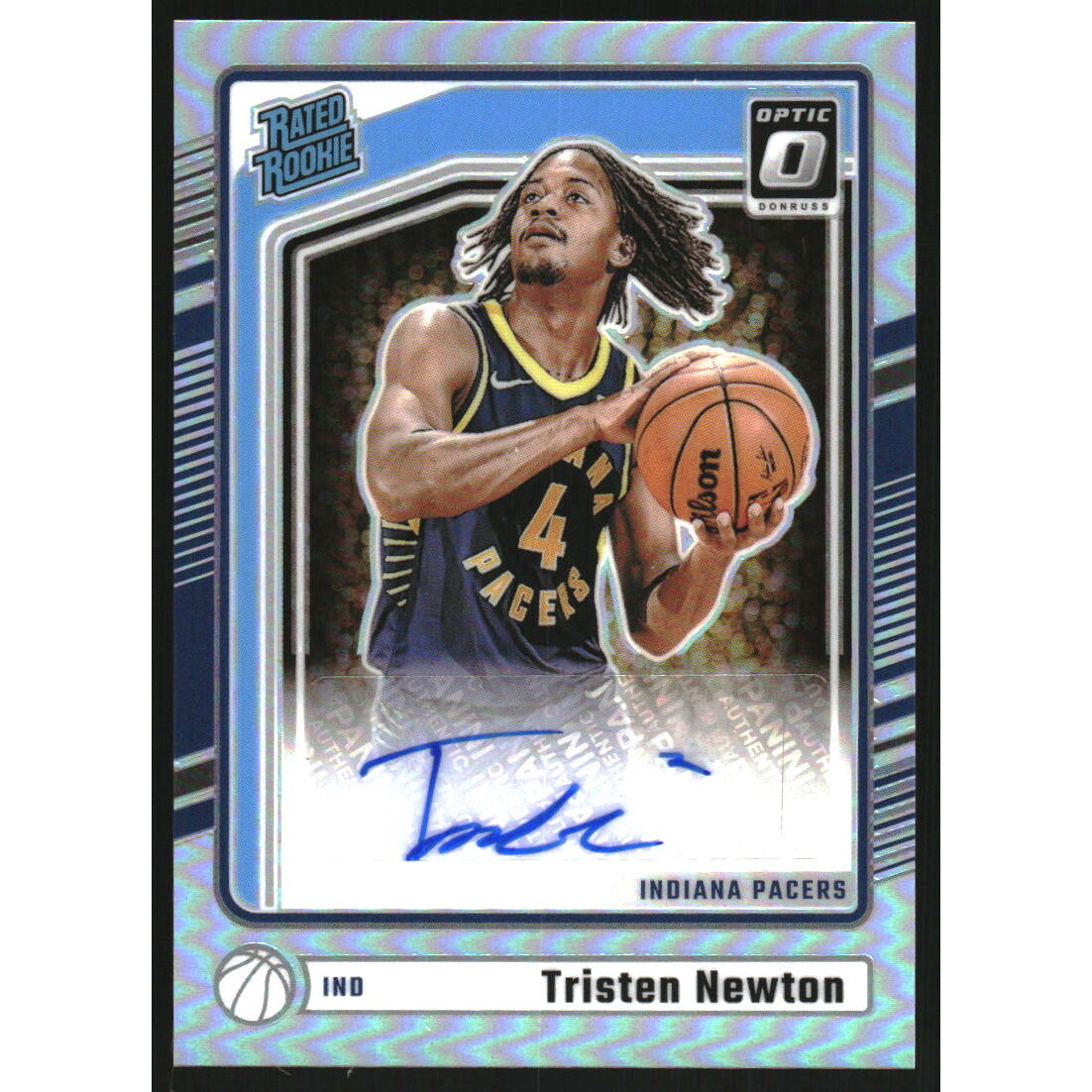 2024-25 Donruss Optic Holo #340 Tristen Newton RR AU