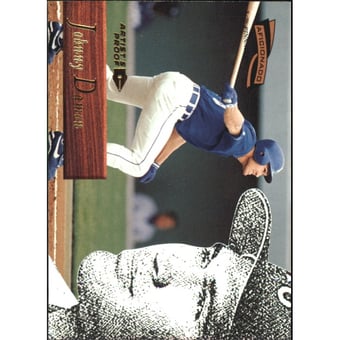1996 Pinnacle Aficionado Artist's Proofs #128 Johnny Damon