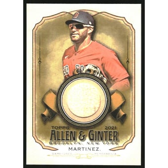 2021 Topps Allen and Ginter Relics #AGAJM J.D. Martinez