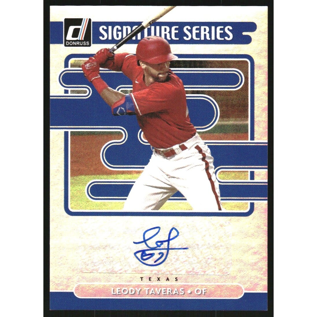 2021 Donruss Signature Series #16 Leody Taveras