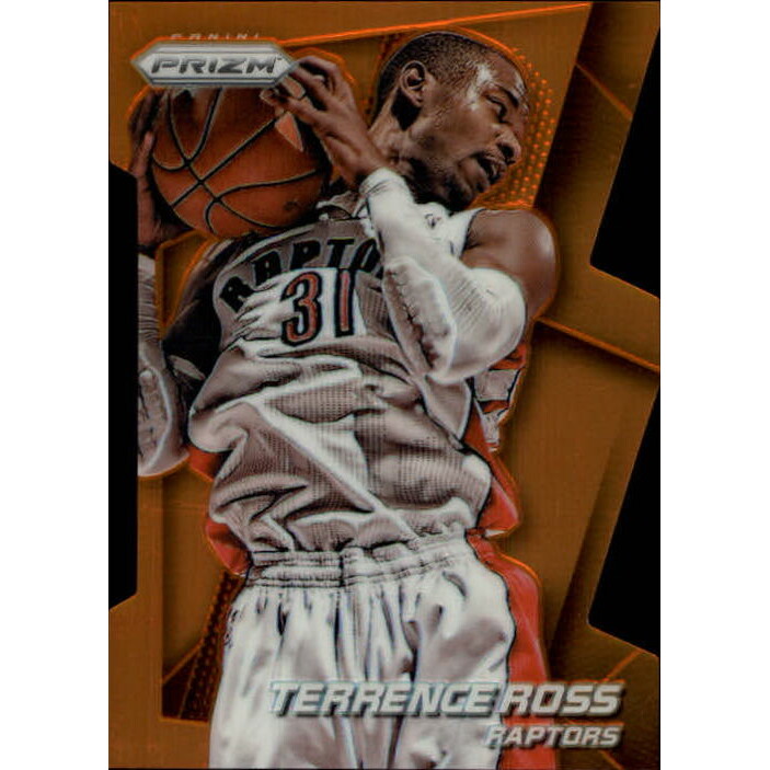 2014-15 Panini Prizm Prizms Orange Die Cut #4 Terrence Ross