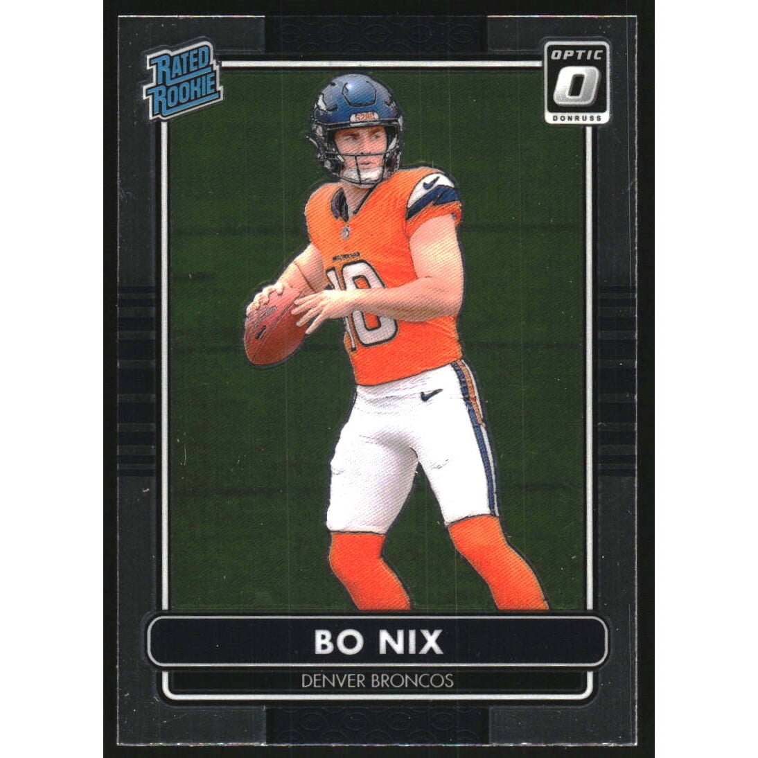 2024 Donruss Optic '14 Retro Series #6 Bo Nix. rookie card picture